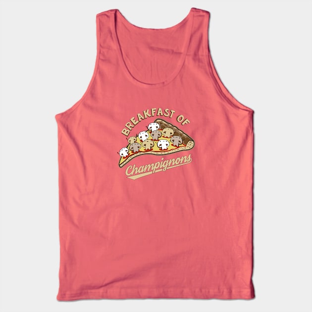 Breakfast of Champignons Tank Top by Droidloot